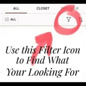 Use the filter button to find your likes 💕